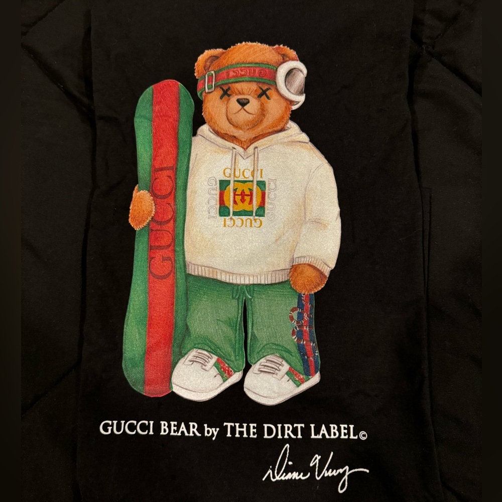 Gucci Bear by dirt label tee